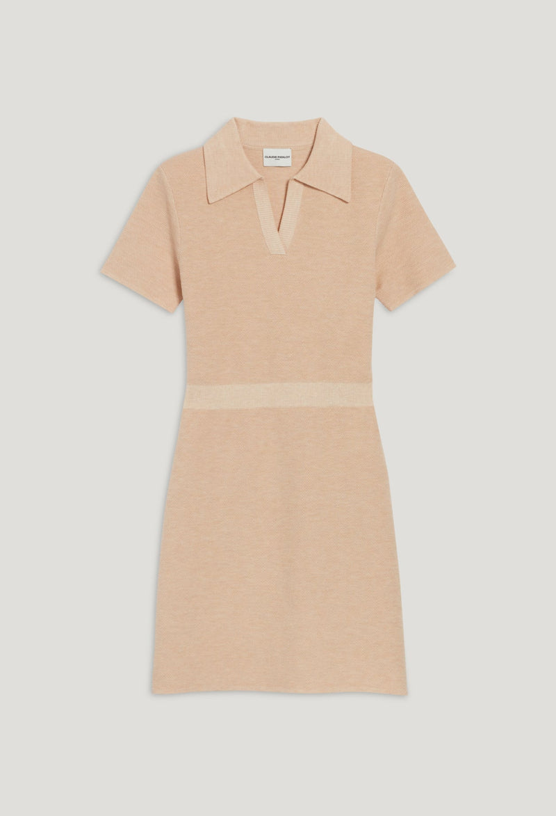 Robe Maille - Muscat - Beige