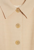 Vestido C&T - Ritalie - Beige