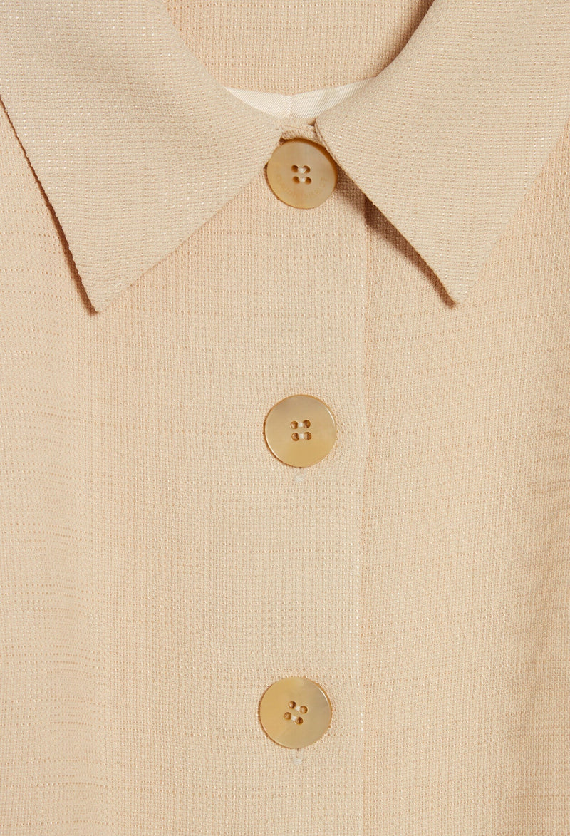 Vestido C&T - Ritalie - Beige