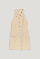 Vestido C&T - Ritalie - Beige