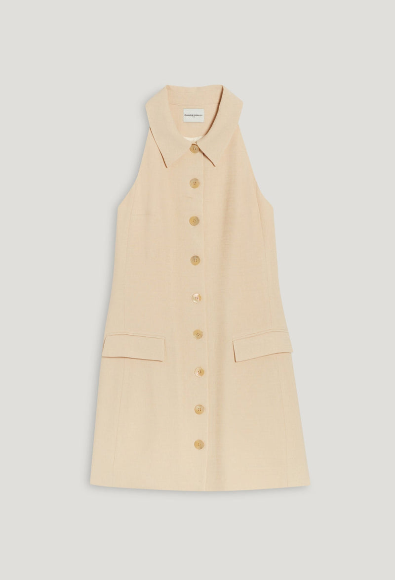 Vestido C&T - Ritalie - Beige