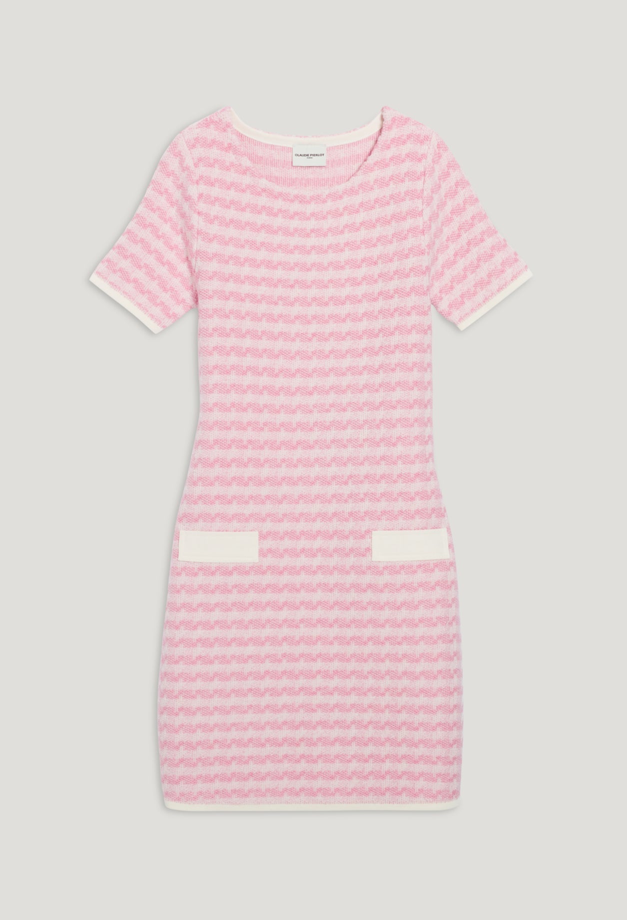 Claudie Pierlot - Robe Maille - Megate - Bicolore