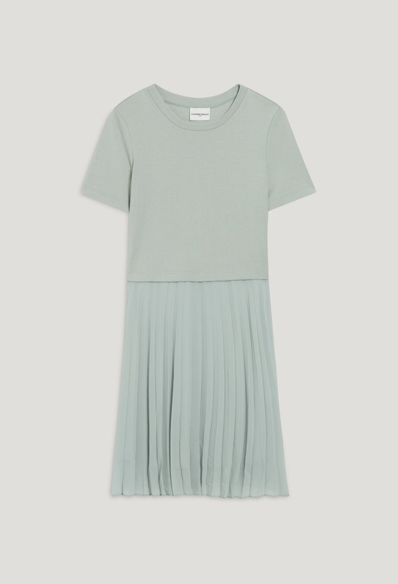 Claudie Pierlot - Knitted Dress - Telicourta - Almond