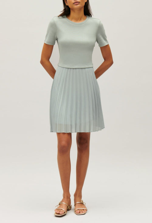 Claudie Pierlot - Knitted Dress - Telicourta - Almond