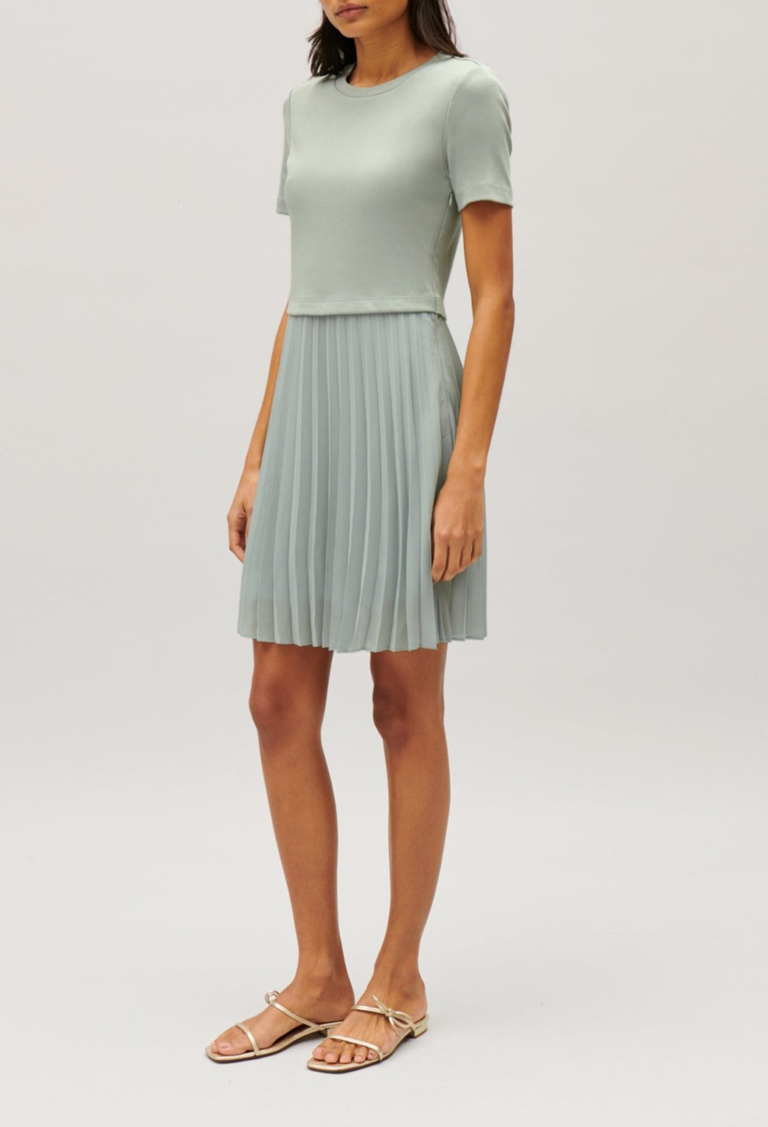 Claudie Pierlot - Knitted Dress - Telicourta - Almond