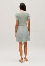 Claudie Pierlot - Knitted Dress - Telicourta - Almond