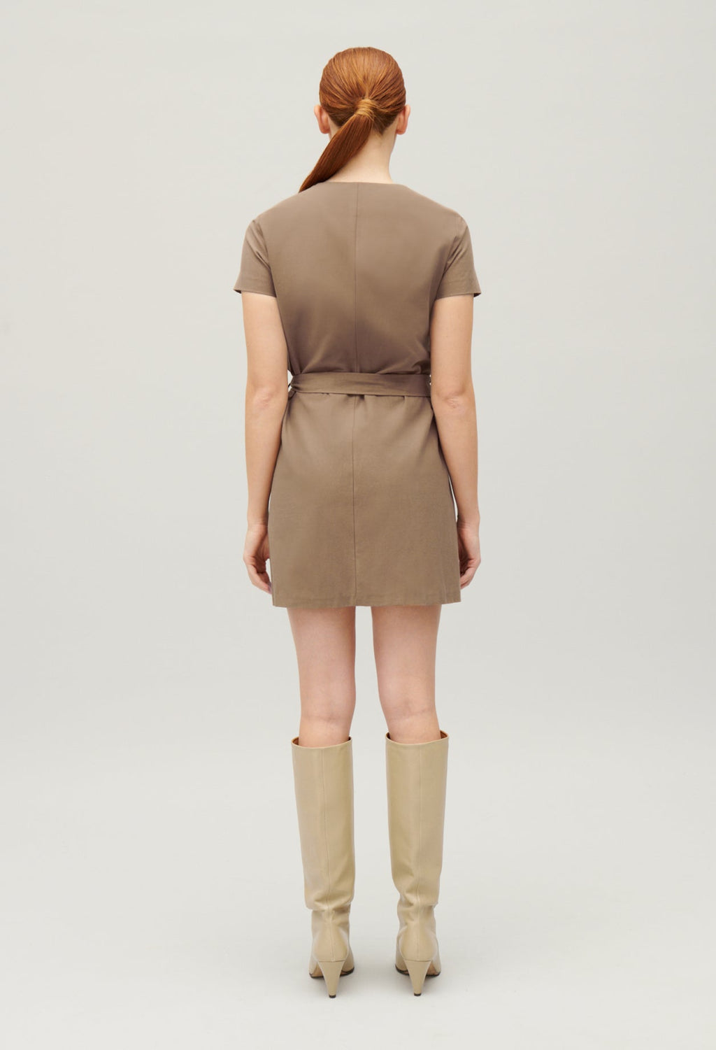 C&T Dress - Ris Wool - Brown