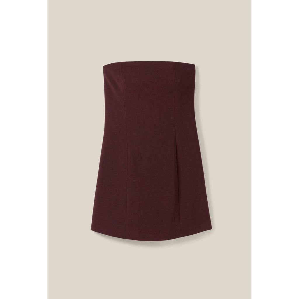 Cappucino Short Strapless Dress