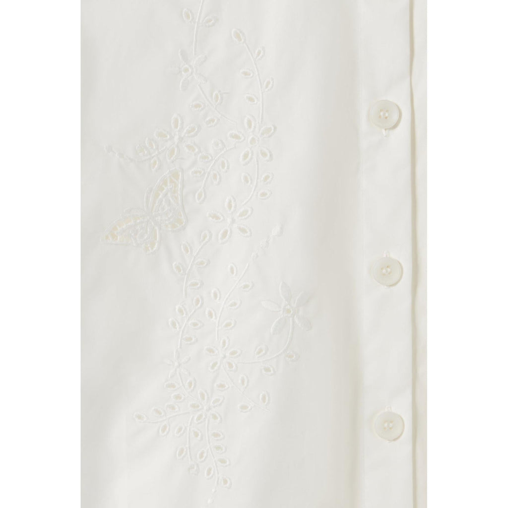 Claudie Pierlot - Robe Chemise Courte Brodée