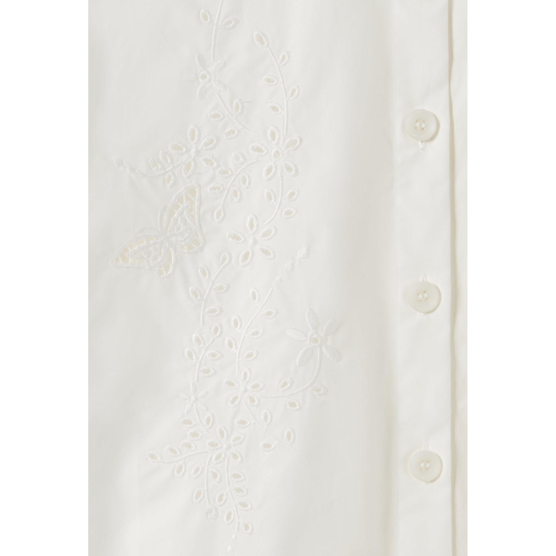 Claudie Pierlot - Robe Chemise Courte Brodée