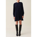 Robe Babydoll Ceinturée Marine