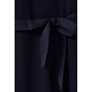 Robe Babydoll Ceinturée Marine