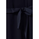 Robe Babydoll Ceinturée Marine