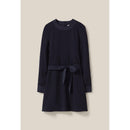 Robe Babydoll Ceinturée Marine