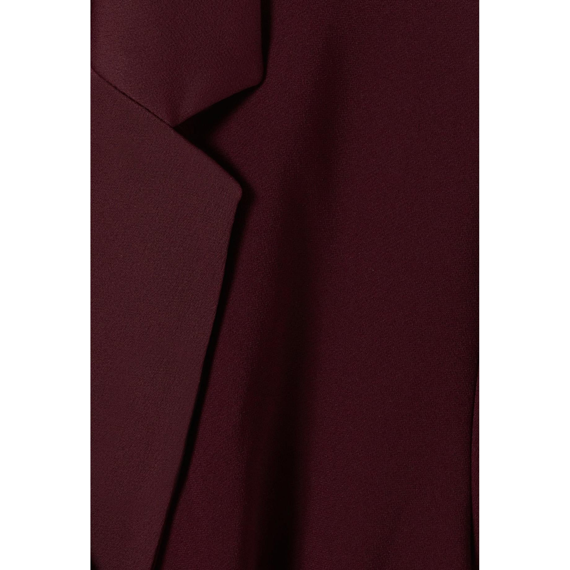 Wrap Dress with Tailored Collar