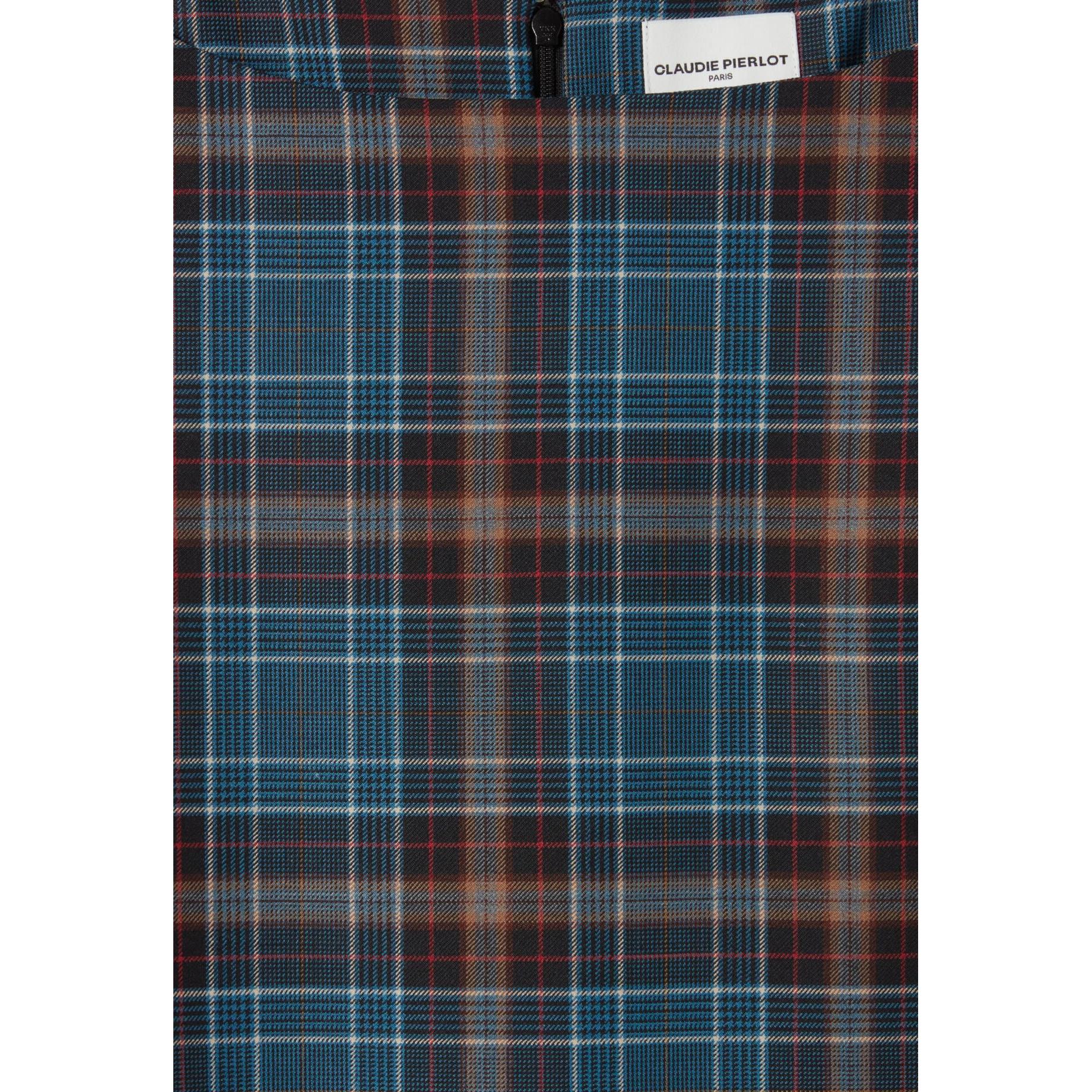 Claudie Pierlot - Short Sleeveless Check Dress