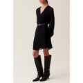 Short Flowy Babydoll Dress Black