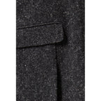Claudie Pierlot - Gray Fitted Dress Tweed Suit