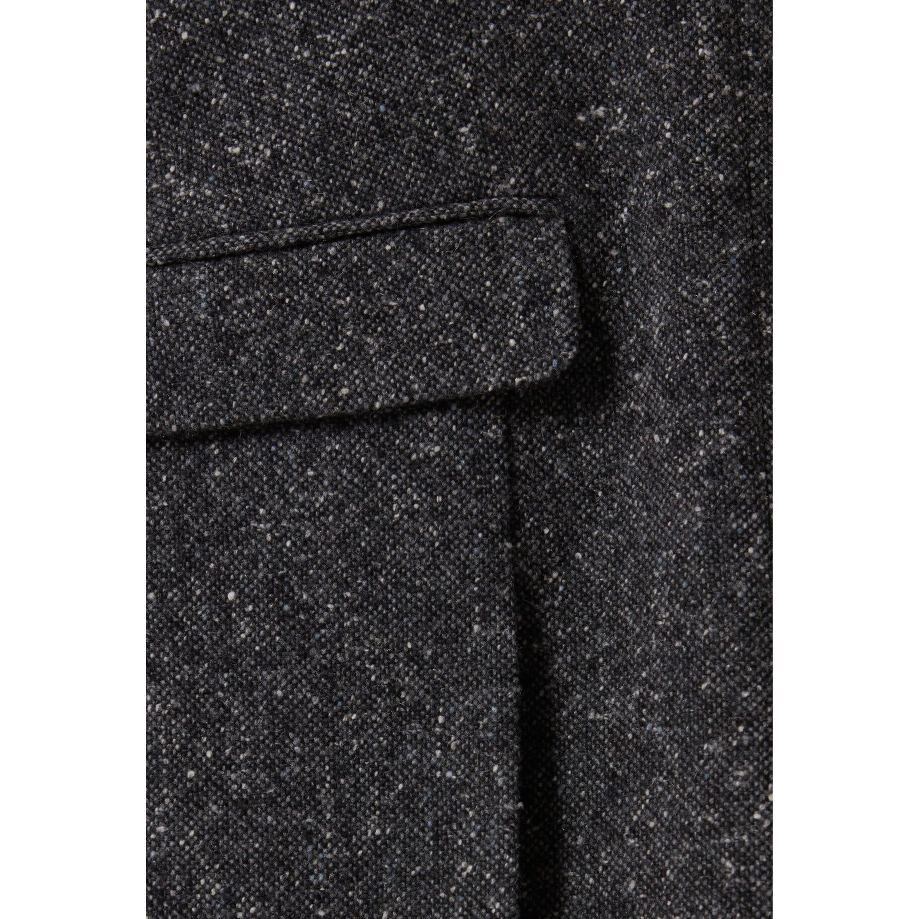 Claudie Pierlot - Gray Fitted Dress Tweed Suit