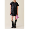 Claudie Pierlot - Robe Cuir Courte Zippée