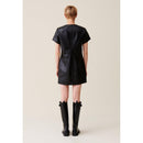 Claudie Pierlot - Robe Cuir Courte Zippée