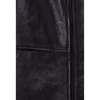 Claudie Pierlot - Robe Cuir Courte Zippée