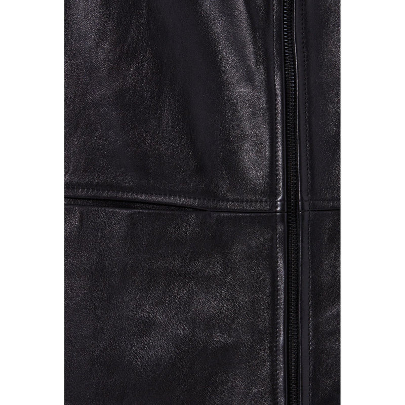 Claudie Pierlot - Robe Cuir Courte Zippée