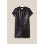 Claudie Pierlot - Robe Cuir Courte Zippée