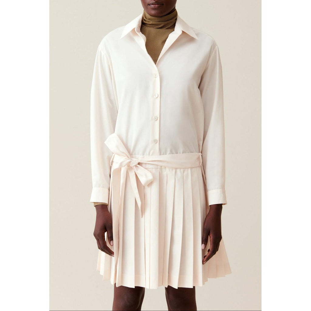 Robe Chemise Ceinturée Boutonnée