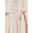 Robe Chemise Ceinturée Boutonnée