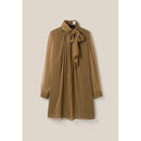 Robe Fluide Col Lavallière