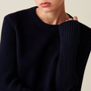 Claudie Pierlot - Robe Courte Maille Dos Côtelé