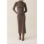 Claudie Pierlot - High Collar Knit Dress