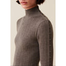 Robe Maille Col Montant