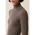 Claudie Pierlot - High Collar Knit Dress