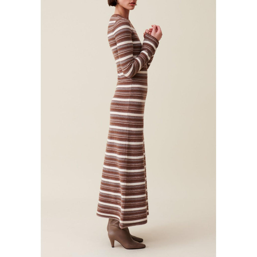 Striped Wool Dress
