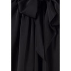 Claudie Pierlot - Vestido fluido Cuello negro