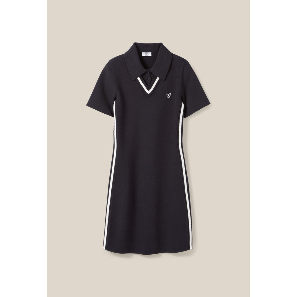 Short Slim Jean Dress Toto
