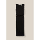 Robe 7/8Ème Col Rond Élastiquée