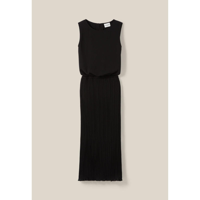 Robe 7/8Ème Col Rond Élastiquée