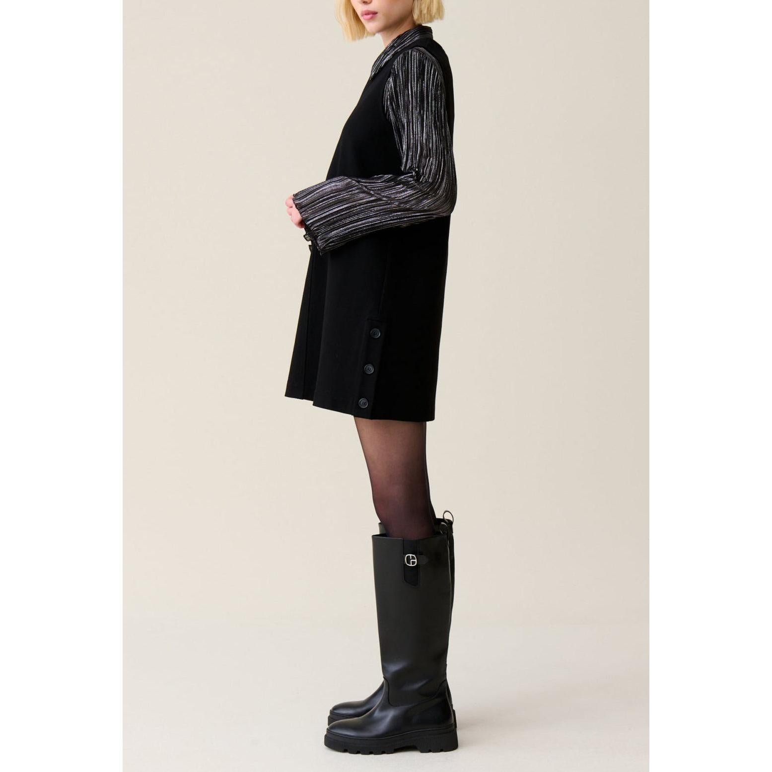 Robe Courte Sans Manches