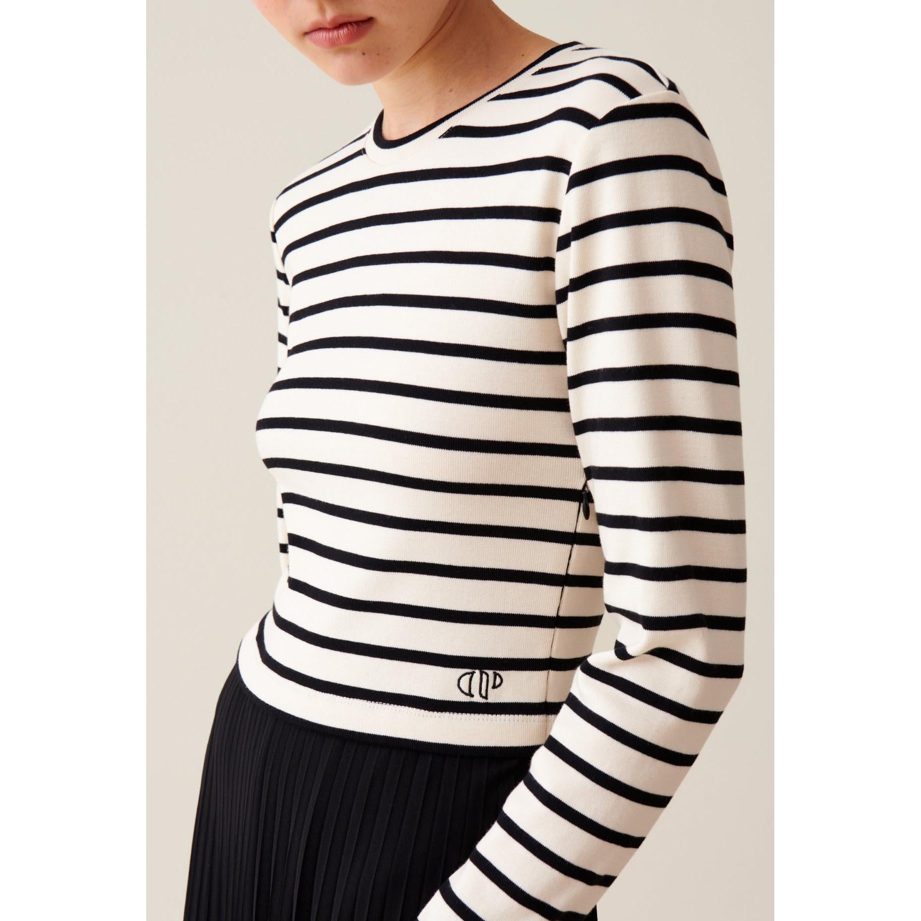 Claudie Pierlot - Robe Twist Marinière