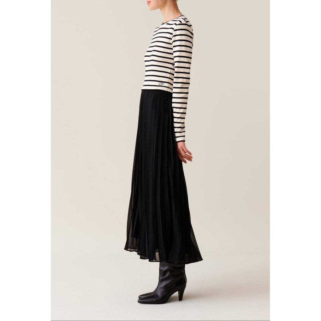 Claudie Pierlot - Robe Twist Marinière