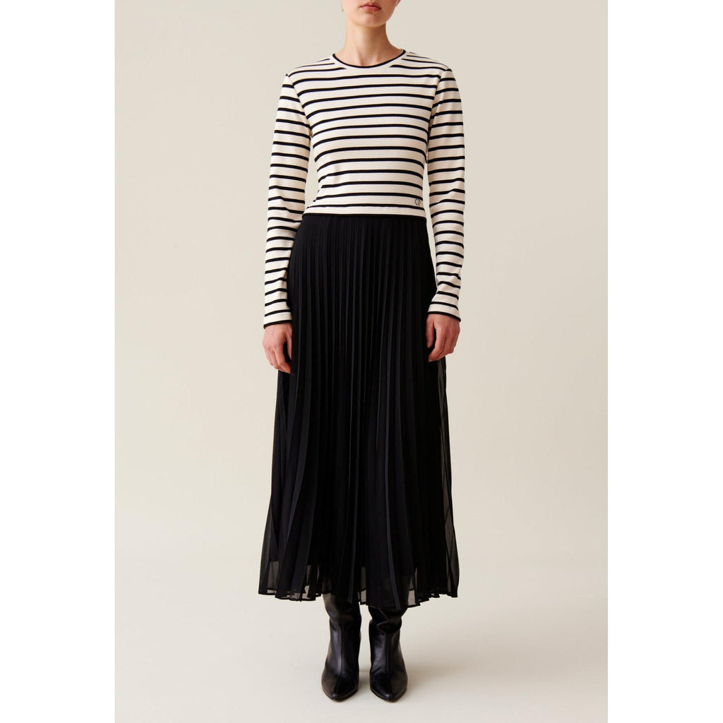 Claudie Pierlot - Robe Twist Marinière
