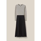 Claudie Pierlot - Robe Twist Marinière