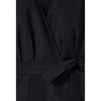 Claudie Pierlot - Vestido corto negro con mangas globo