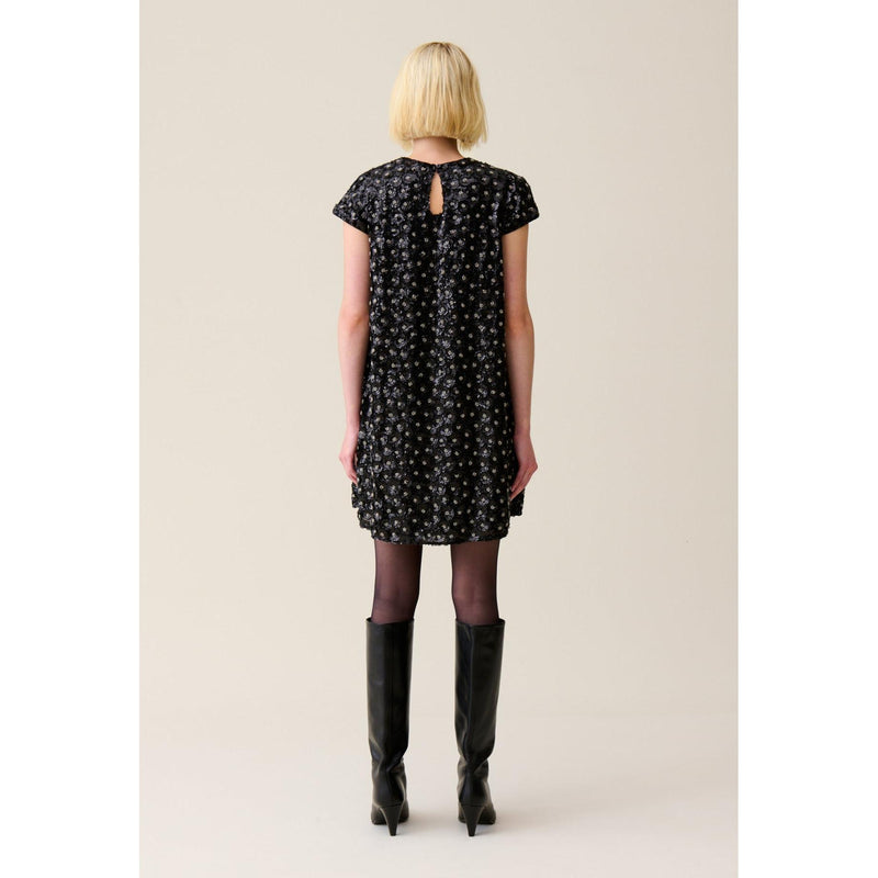 Robe Courte Babydoll Brodée