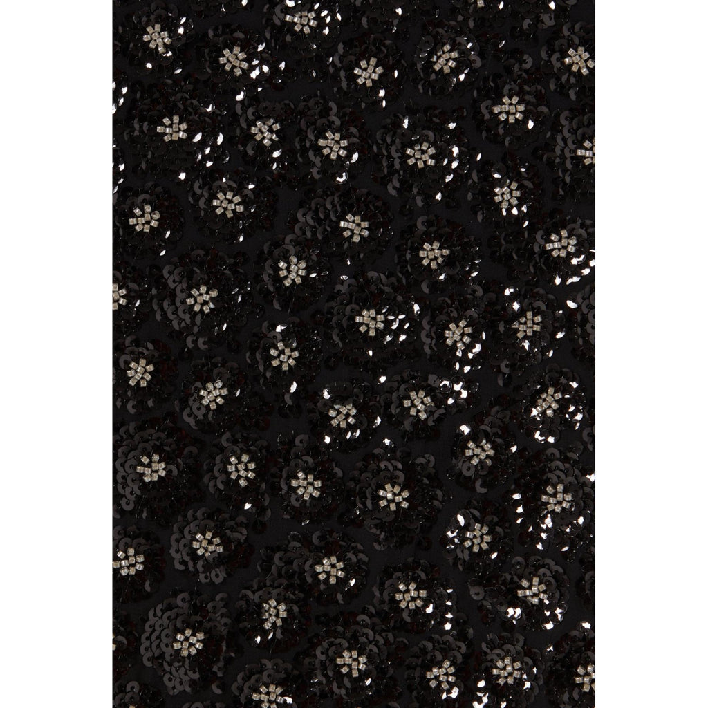 Vestido babydoll corto bordado