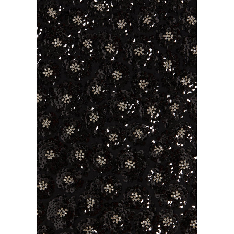 Vestido babydoll corto bordado