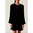 Claudie Pierlot - Vestido Corto Plisado De Manga Larga